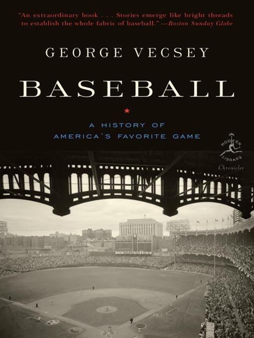 Title details for Baseball by George Vecsey - Wait list